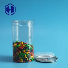 Transparent Pet Food Can Pet Easy Open Cans Plastic For Efficient Canned Dry Food Storage