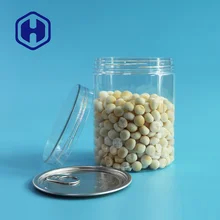 Reusable PET Can With Leak Proof Easy Open End For Dry Food Sauce And Spices