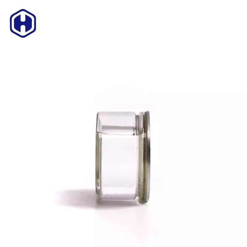 Airtight Leak Proof Transparent Pet Easy Open Cans Plastic / Pet Easy Open Can For Sauce