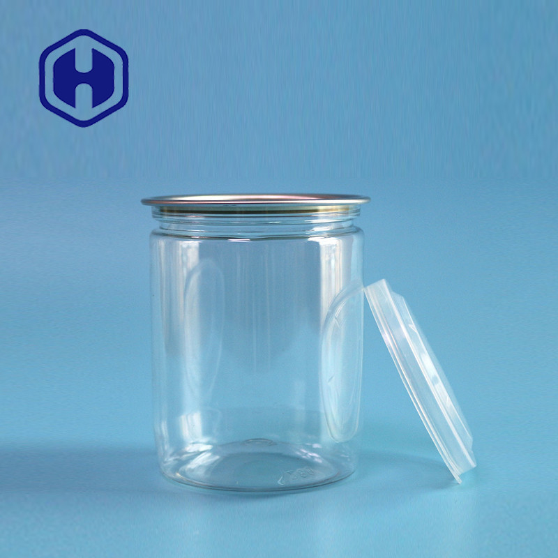 Food Grade PET Can With Easy Open End For Beverage And Food Packaging
