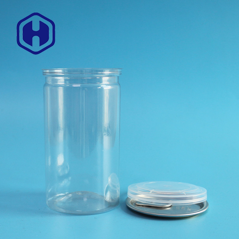 Transparent Pet Food Can Pet Easy Open Cans Plastic For Efficient Canned Dry Food Storage