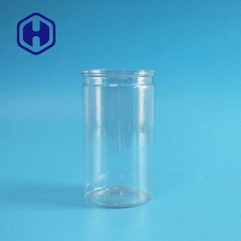 Transparent Pet Food Can Pet Easy Open Cans Plastic For Efficient Canned Dry Food Storage