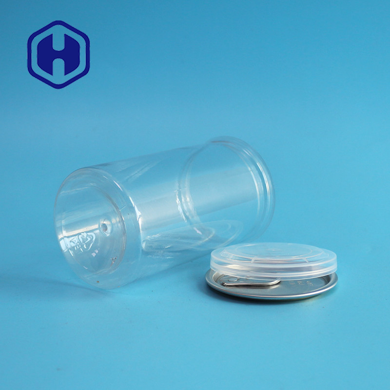 Transparent Pet Food Can Pet Easy Open Cans Plastic For Efficient Canned Dry Food Storage