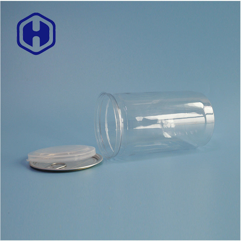 Spice Snacks Effortless Opening 307# PET Cylindrical Cans For Convenient Food Packaging