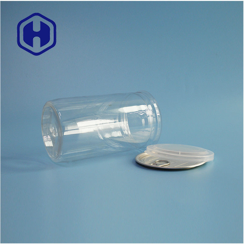 Spice Snacks Effortless Opening 307# PET Cylindrical Cans For Convenient Food Packaging