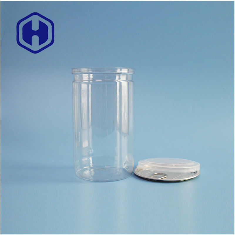 Spice Snacks Effortless Opening 307# PET Cylindrical Cans For Convenient Food Packaging