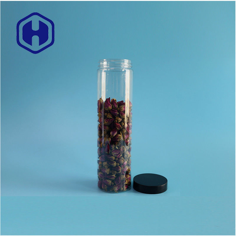 Factory Wholesale Tall Gift Round DIY Toy Plastic Nut Popcorn Food Storage Jar