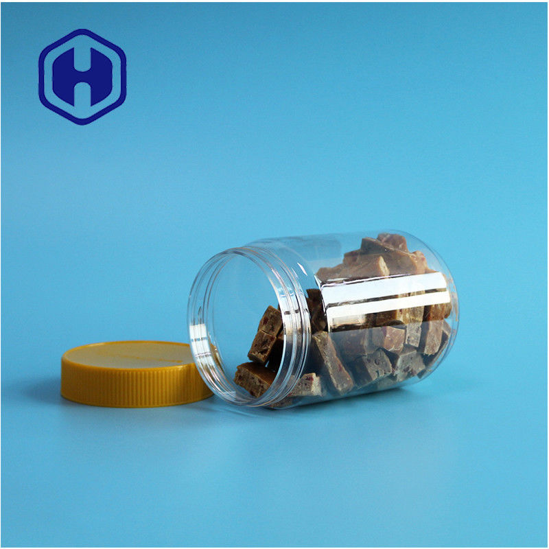 Leak Proof Round Bpa Free Plastic Packaging Bpa Free Peanut Butter Jars With Lid