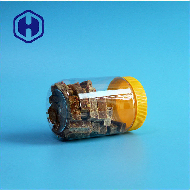 Leak Proof Round Bpa Free Plastic Packaging Bpa Free Peanut Butter Jars With Lid