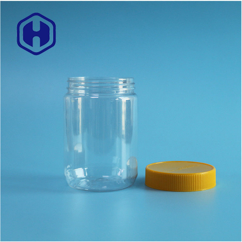 Leak Proof Round Bpa Free Plastic Packaging Bpa Free Peanut Butter Jars With Lid