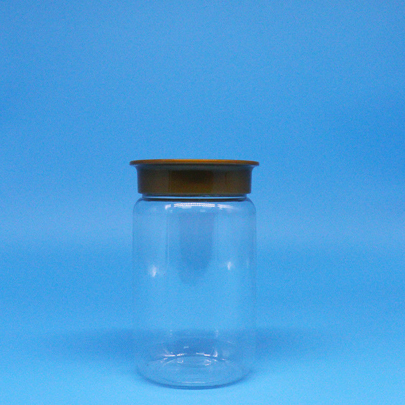 Water Capacity 399ml / 13.5oz Round PET Jar 100% Airtight Advantage