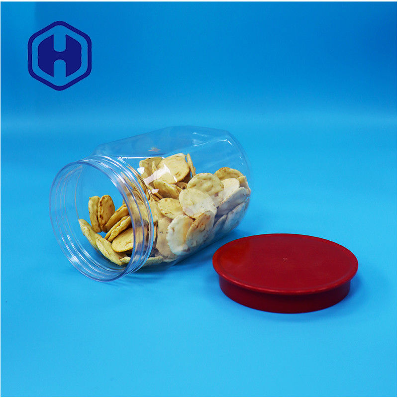 Custom Logo PET Unique Shape Plastic Honey Jars 62g Net Weight for Mold or Printing