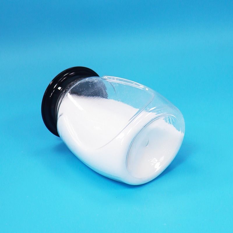 PET Transparent Plastic Round Food Candy Nuts Packaging Jar Red Color Screw Cap