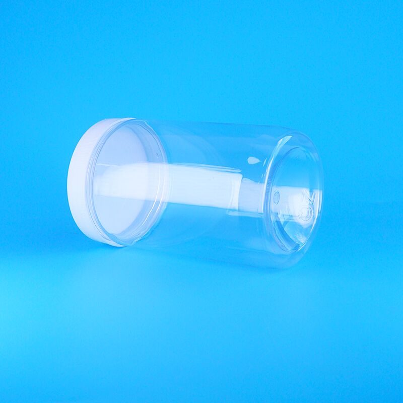 BPA Free Cheap Disposable Healthy Retail Cashew Almond Peanut Candy Food Grade Packing Plastic Nut Snack Jar