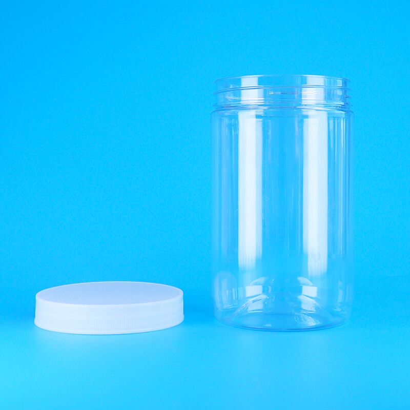 BPA Free Cheap Disposable Healthy Retail Cashew Almond Peanut Candy Food Grade Packing Plastic Nut Snack Jar