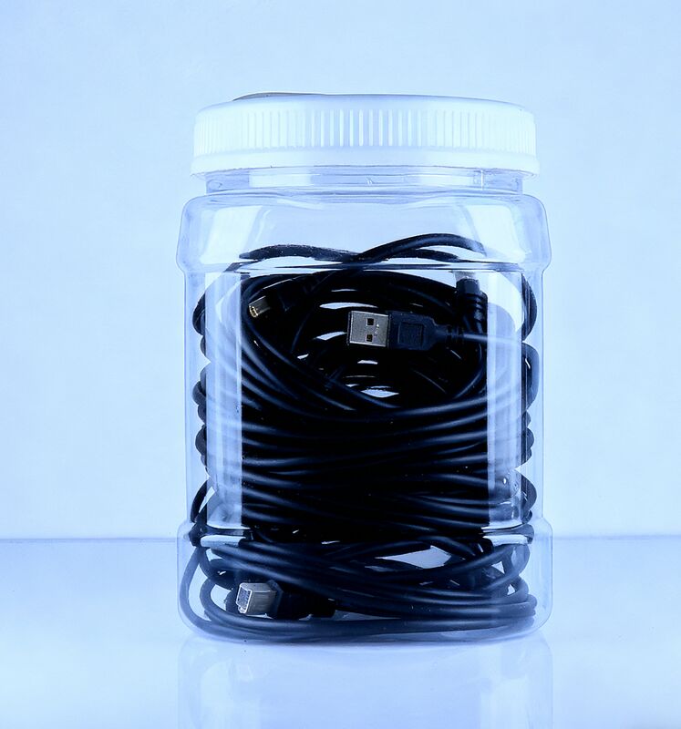 Well Sealing Plastic PET Square Shape Transparent Jar Chinese Yam Cake Filling Biscuit Screw Lid