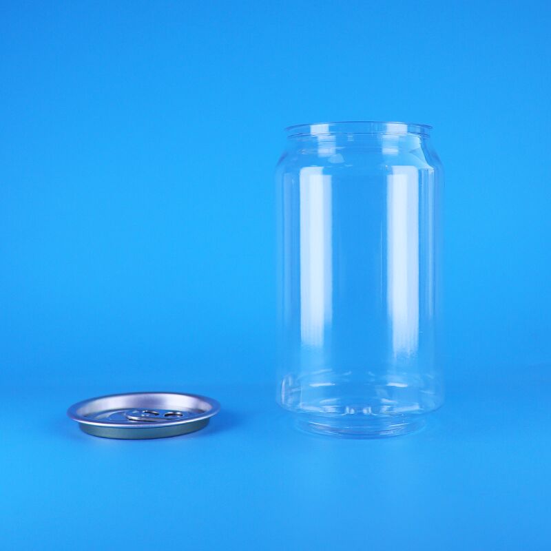 BPA Free Plastic Can with Easy Open Lid and 330ml Capacity for Food and Beverage Packaging
