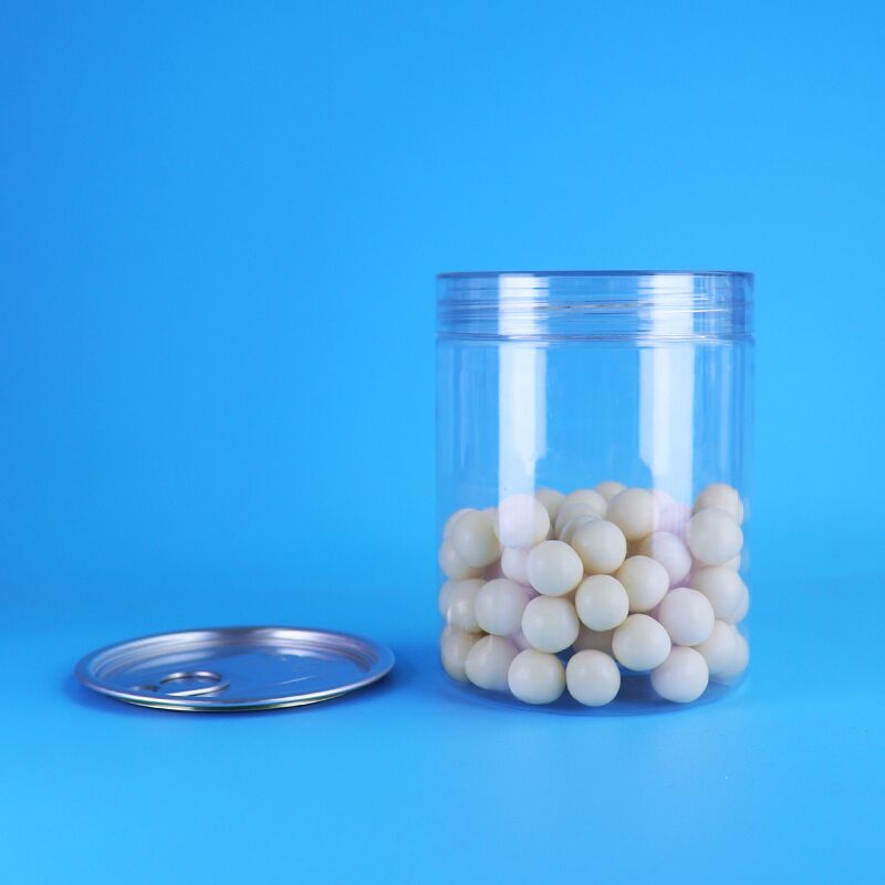 BPA Free Leak Proof PET Plastic Jar with Custom Design for Food Storage and Packaging