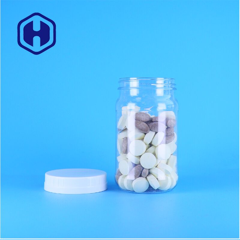 Premium Food Grade Storage Clear PET Jar For Sauces Snacks Sweets Safe Stylish Functional