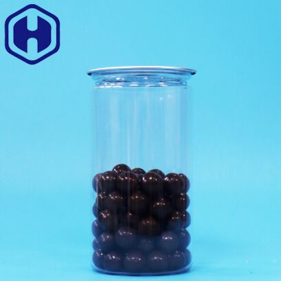PET Clear Plastic Easy Open Well Sealing Packing Can For Dried Food Drink Beverage