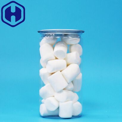 PET Clear Plastic Easy Open Well Sealing Packing Can For Dried Food Drink Beverage