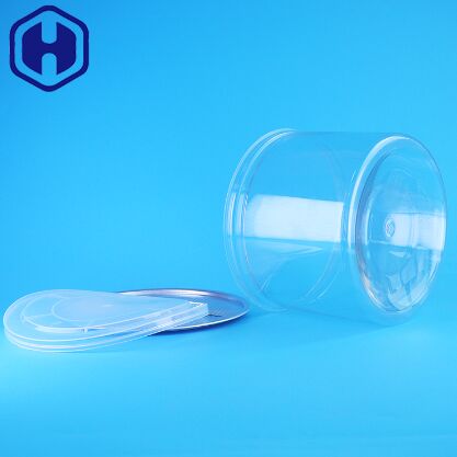 100% Airtight Food Grade PET Plastic Jar with Easy Open Lid for Dried Fruits and Nuts Packaging