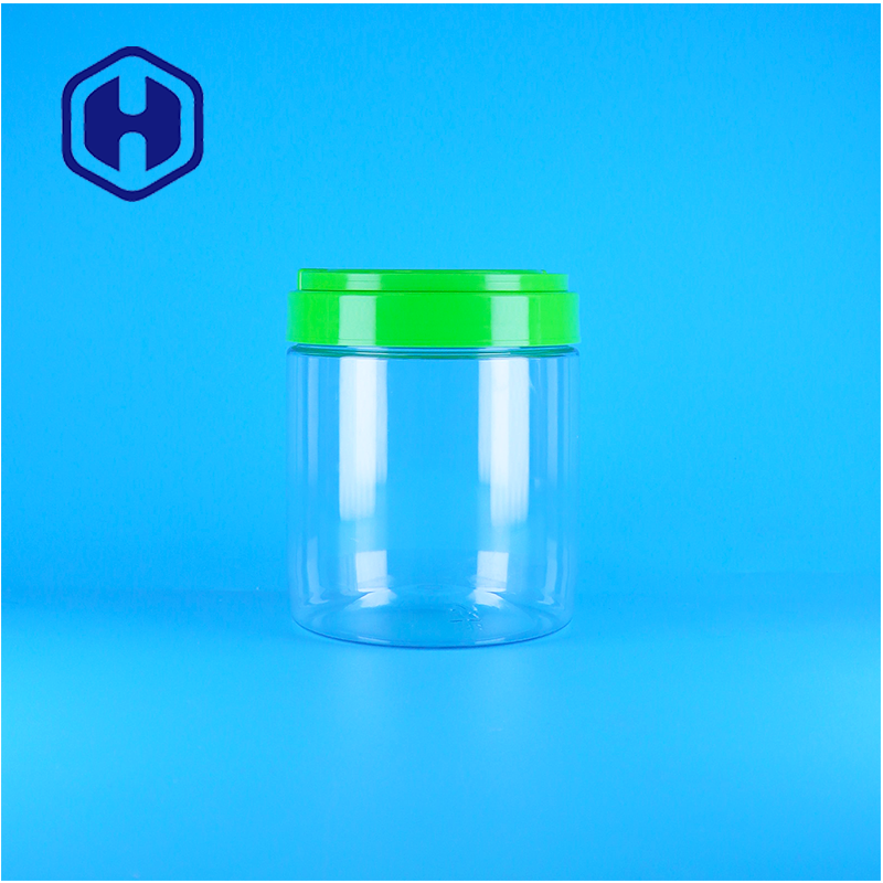 Food Grade Clear PET Jar for Organic Nuts Seeds and Healthy Snacks