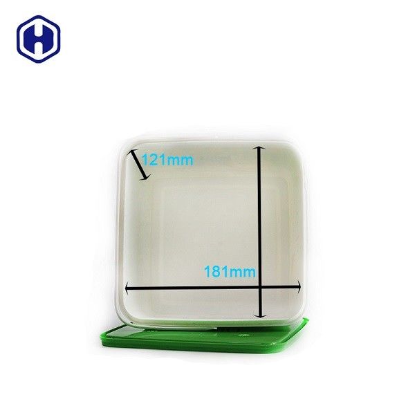 3000ML IML Tubs Leak Proof Custom Cookie Packaging L19.5 * W19.5 *H12.5 CM