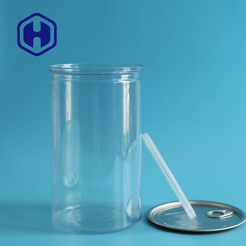 1130ml 401 Long Round EOE Transparent Plastic Tubs Popcorn Packaging Containers