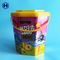 Large Gallon 1.96 IML Bucket 8250 ML Plastic Huge Plastic Cookie Containers