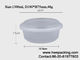 Thermoformed IML Fast Food Take Away Packaging Plastic Tray With Lid 1300ml Leak Proof