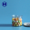 Airtight 100ml Plastic PET Cans For Salt Sugar Chocolate Beans Chewing Gum