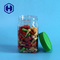 72mm Diameter 520ml Leak Proof Plastic Jar Dry Fruits Chocolate Packaging
