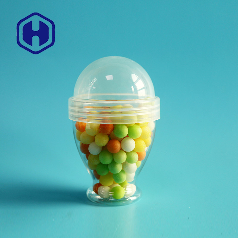 Cute 140ml Bpa Free Airtight Plastic Packaging Jar Children Baby Food Egg Shape