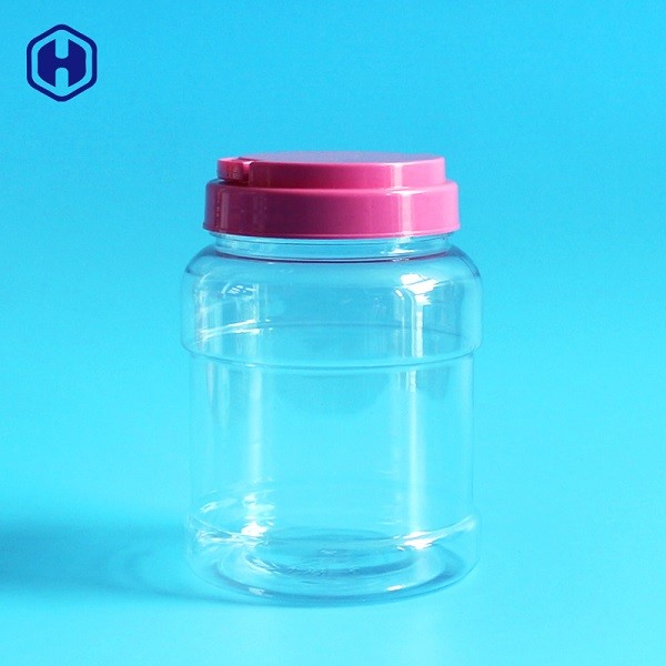 Canned Plastic Food Jar Disposable  Durable PET Food Grade Plastic Jars