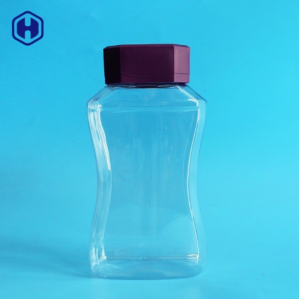 BPA Free Food Grade Plastic Jars 800ML Nontoxic Odorless Fully Airtight