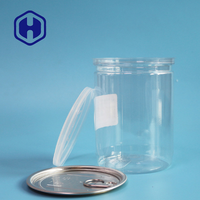 490ml 307# Cashews Easy Open Plastic PET Can Screen Print Logo