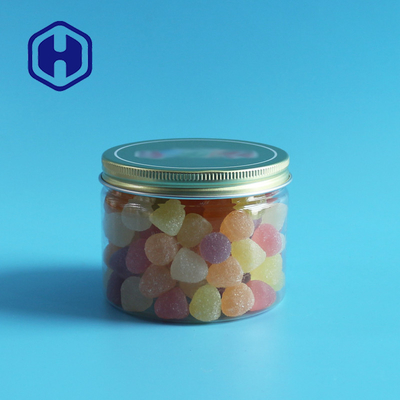 Custom 260ml Plastic Cosmetic Jar Transparent PET Boby Butter Packaging Containers