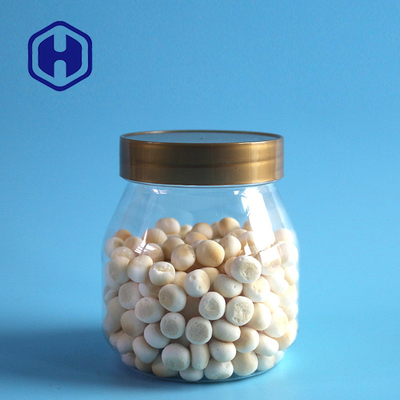 Disposable Sealable Screw Lid Plastic Packaging Jar 11oz For Children Babies Food Supplements