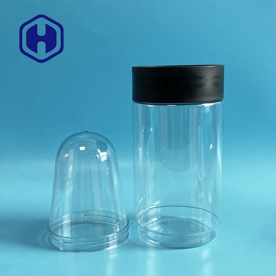 1000ml PET Bottle Preform 307# clear Screw Lid Plastic Can Thick Wall Wide Mouth 83mm