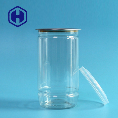 Transparent PET Cans For Food Sauce And Spice Packaging
