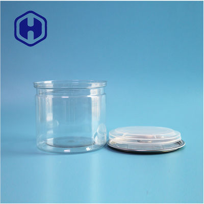 401# Durable Waterproof PET Cylindrical Cans For Snack Spice Nuts Food Packaging