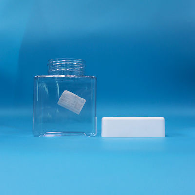Top Choice Raw Material Food Grade PET Square Plastic Jar with Free Sample