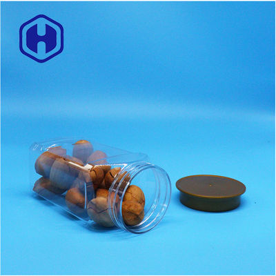 Octagon Shape Variety Plastic Packaging Jar for Transparent Storage Below 40 Degrees Celsius