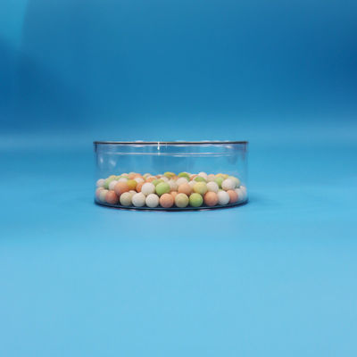 Biscuit Dried Fruit Candy Chocolate Candy Transparent Round Plastic Packaging Box