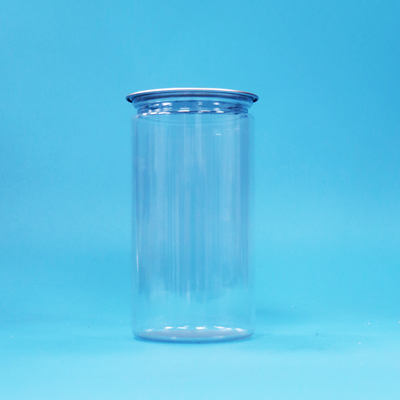 PET Transparent Plastic Easy Open Sealing Packing Can For Food Candy Drink Beverage