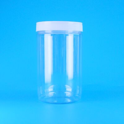 BPA Free Cheap Disposable Healthy Retail Cashew Almond Peanut Candy Food Grade Packing Plastic Nut Snack Jar