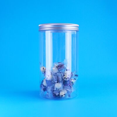 Clear Leak Proof Millet Cranberry Cookies Shelled Melon Seed Round PET Jars Screw Caps