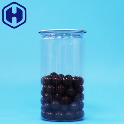 PET Clear Plastic Easy Open Well Sealing Packing Can For Dried Food Drink Beverage