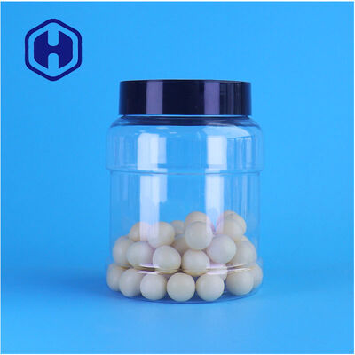 Custom Eco Friendly Clear Plastic Jars For Dried Mango Raisins Apricots Mixed Fruit